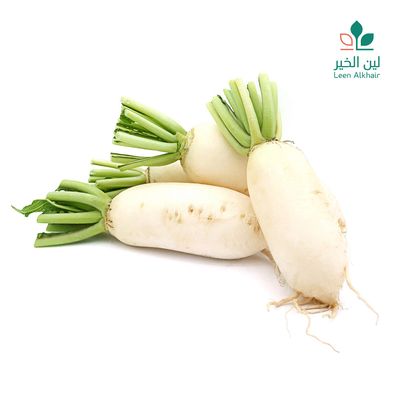 لين الخير فجل ابيض