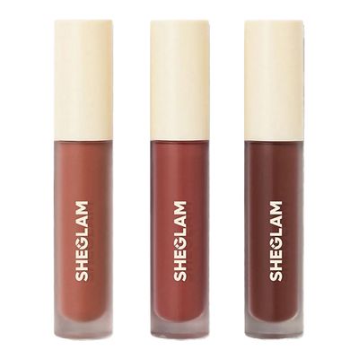 Sheglam Matte Allure Mini Liquid Lipstick Set - Sweet Thing - 2.3ml × 3