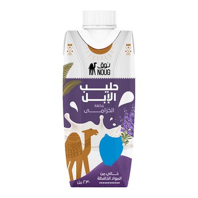 نوق حليب الابل بنكهة الخزامي خالي من الاكتوز - 230 مل