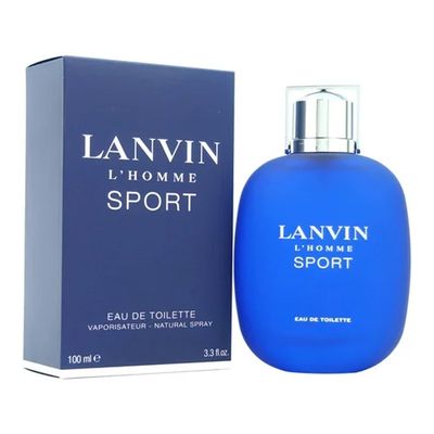 Lanvin Perfume L'Homme Sport Blue Eau de Toilette for Men - 100ml