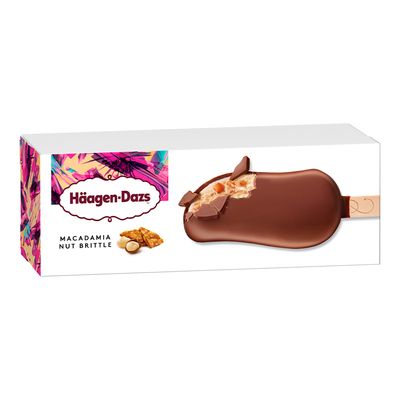 Haagen Dazs Ice Cream With Macadamia Nuts 80 ML