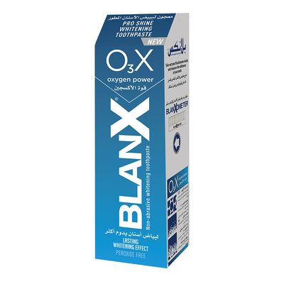 بلانكس معجون الاسنان O3X المبيض بقوة الأكسجين - 75 مل