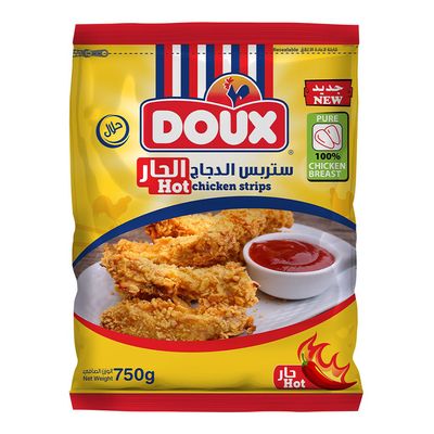 Doux Chicken Strips Hot 750 G
