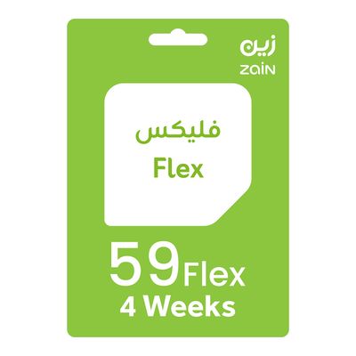 Zain Flex 59 4 Weeks 