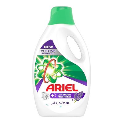 Ariel Liquid Laundry Detergent Gel With Lavender Scent 2.8 L