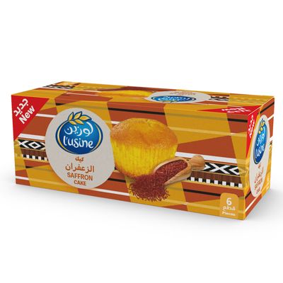 لوزين كيك بالزعفران 160 جرام × 6