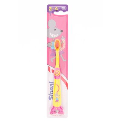 Signal Toothbrush For Kids 2-6 Extra Soft Multicolor