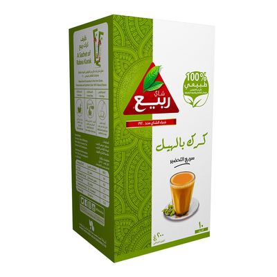 ربيع شاي كرك بالهيل 10 أظرف