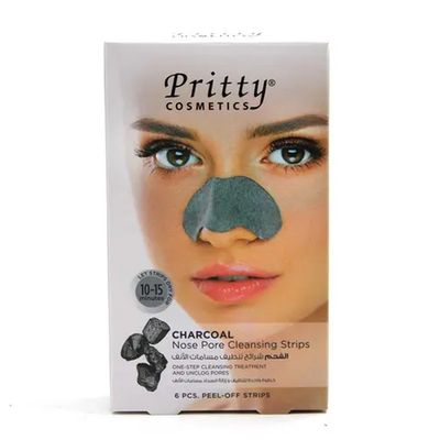 بريتي شرائح تنظيف مسامات الأنف - 6 حبات 