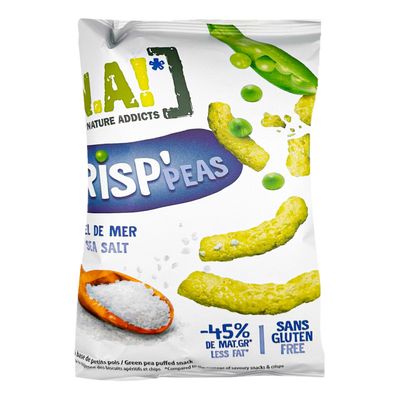 نيتشر أديكتس منتفخات البازلاء بنكهة ملح البحر خالي من الجلوتين 50 جرام