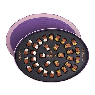Lebohneur Chocolate With Pistachio & Passion - 32 Pieces
