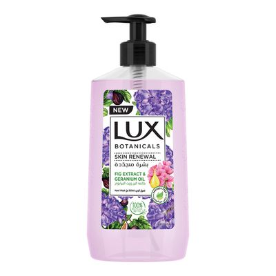 لوكس صابون سائل لليدين بخلاصة التين و زيت الجيرانيوم - 500 مل