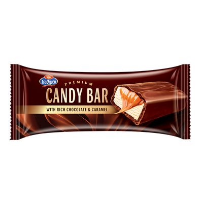 Ice Queen Ice Cream Candy Bar With Rich Chocolate & Caramel - 70ml