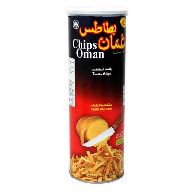Oman Chips Chilli Flavor 137 G