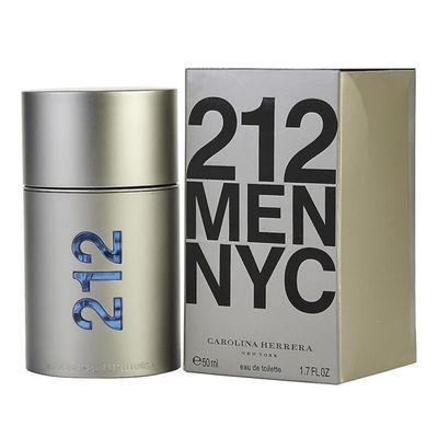 Carolina Herrera 212 Perfume Eau de Toilette for Men - 50ml
