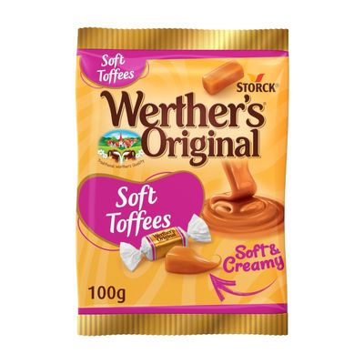 ويرذرز أورجينال توفي طرية كراميل بالزبدة والكريمة - 100 جرام