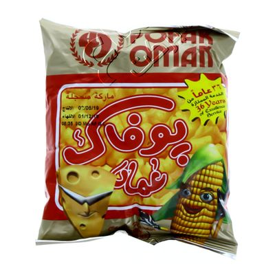 بوفاك عمان قراميش الذرة بنكهة الجبن 12 جرام
