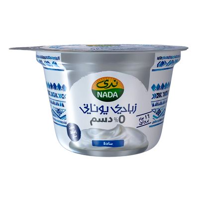 Nada Yogurt Plain Fat Free 160 G