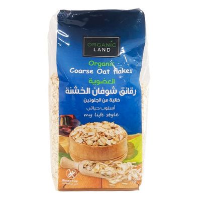 Organic Land Oat Flakes Gluten Free 1 KG