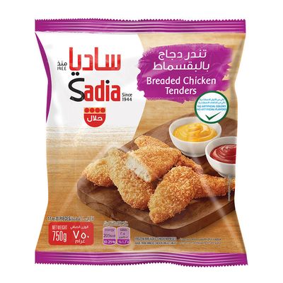 ساديا تندر دجاج بالبقسماط - 750 جرام