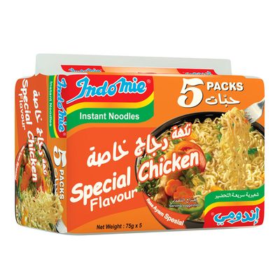 Indomie Vermicelli Instant Special Chicken Flavor 75 G × 5