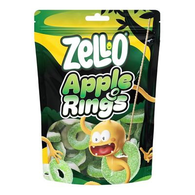 Zello Candy Jelly Rings Apple Flavor - 80g