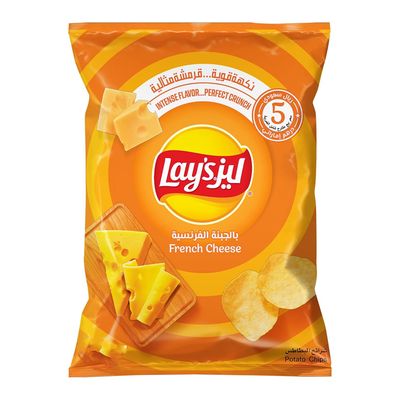ليز شرائح بطاطس بالجبنة الفرنسية - 60 جرام