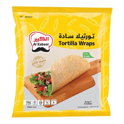 الكبير تورتيلا سادة 12 قطعة 570 جرام