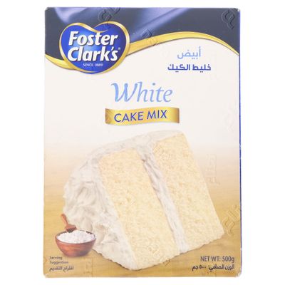 فوستر كلاركس خليط كيك ابيض 500 جرام