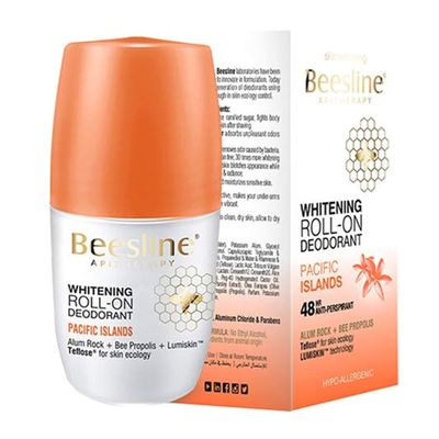 Beesline Whitening Deodorant Roll-On - Pacific Island - 50ml × 2