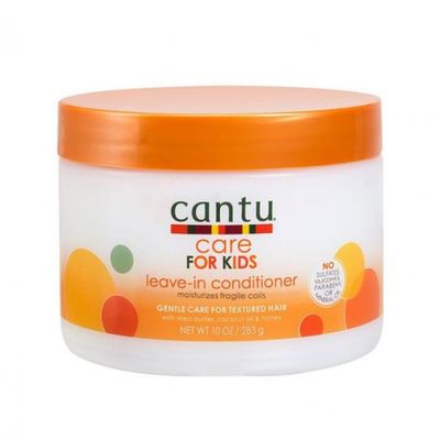 Cantu Baby Conditioner Leave On Hair Care For Kids With Shea Butter, Coconut Oil and Honey 283 G