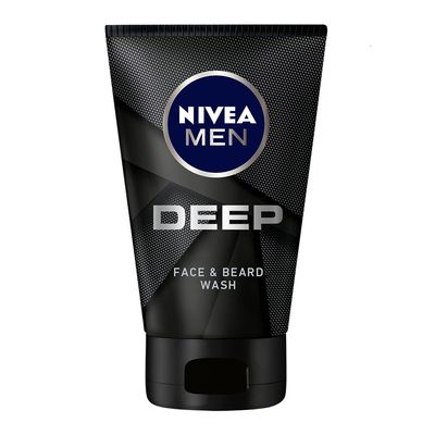 Nivea Face Wash & Beard Deep For Men 100 ML