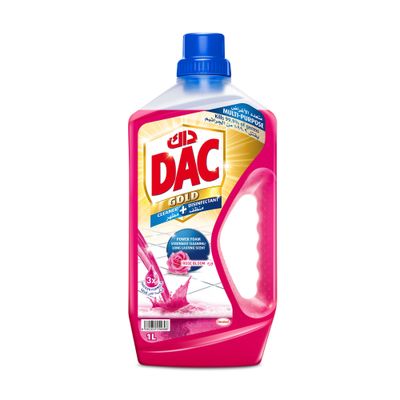 Dac Cleaner & Disinfectant Multi-Purpose Rose 1 L