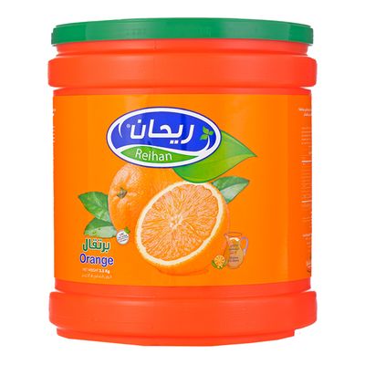 Reihan Powder Drink Orange Flavor - 2Kg