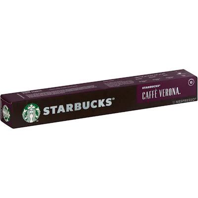 Starbucks Caffè Verona By Nespresso Dark Roast Coffee 10 Capsules 55 G