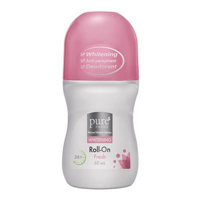 Pure Beauty Whitening Deodorant Roll-On - Fresh - 60ml