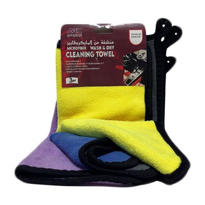 ايه جي سي منشفة مايكروفايبر 3 حبات