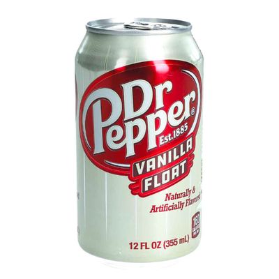 Dr Pepper Soft Drink Vanilla Float (Imported) - 355ml
