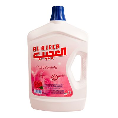 Al Ajeeb Floor Disinfectant Rose Scent 3 L