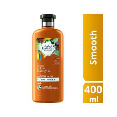 هربل إيسنسز بلسم نعومة بزيت مورينغا الذهبي 400 مل