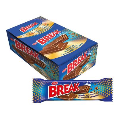 تيفاني بريك ويفر شوكولاتة وحليب كرتون 15.5 جرام × 24