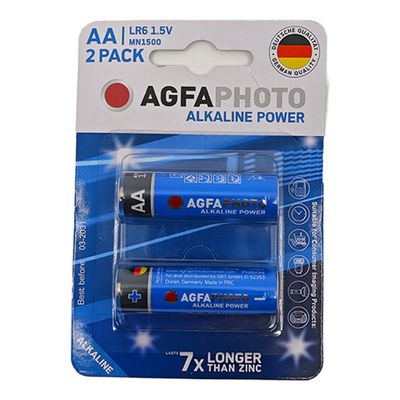 AGFA Photo Alkaline Power Pen Batteries - AA - 2 pack