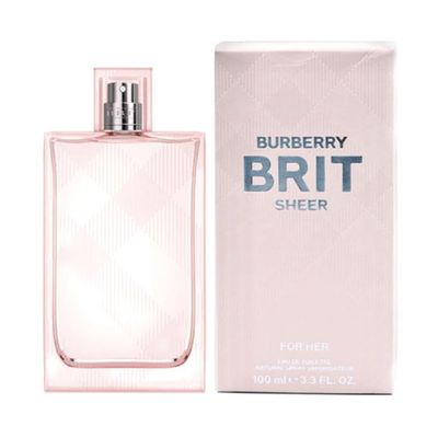 Burberry Perfume Brit Sheer Eau De Toilette For Women - 100ml