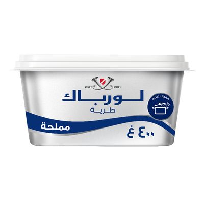 لورباك زبدة طرية مملحة 400 جرام
