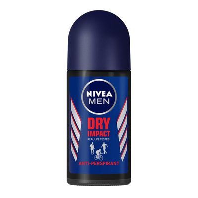 نيفيا مزيل عرق رول أون للرجال دراي امباكت حماية إضافية - 50 مل