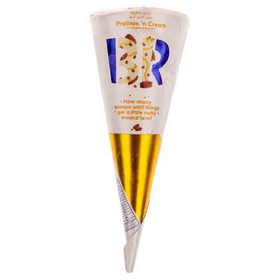 Baskin Robbins Ice Cream Cone Pralines n Cream Flavor 120 ML