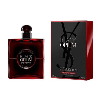 Yves Saint Laurent Perfume Black Opium Over Red Eau de Parfum for Women - 90ml