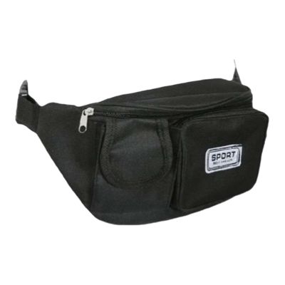 Sport Ihram Belt With Mobile Pocket Black