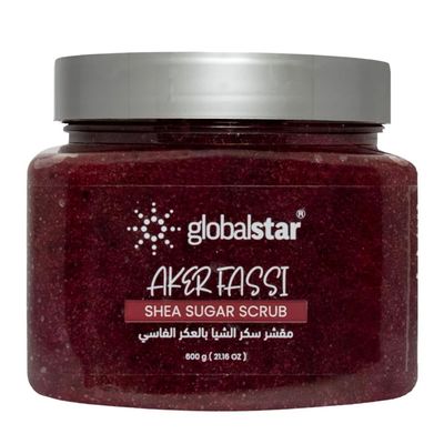 Globalstar Aker Fassi Shea Sugar Scrub - 600ml