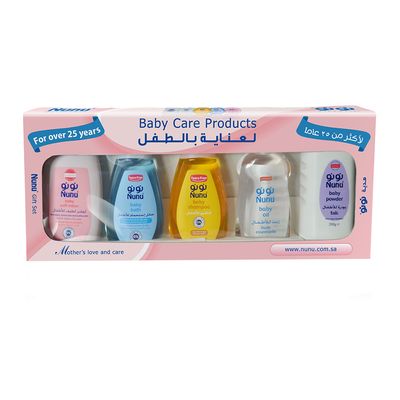 نونو طقم العناية بالطفل - 200 مل × 5